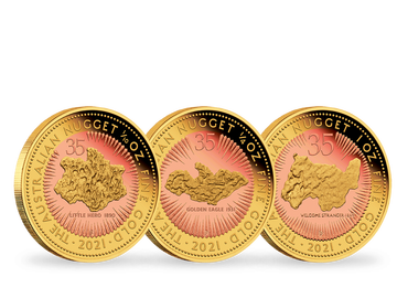 Australien 2021: Jubiläums-Goldmünzen - 35 Jahre 