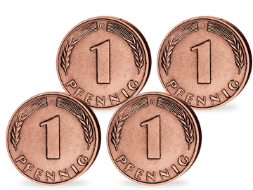 Die erste Münze der BRD: 1 Pfennig 