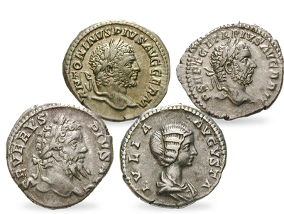 Eine Tragödie auf dem römischen Kaiserthron<br>Set Severische Dynastie