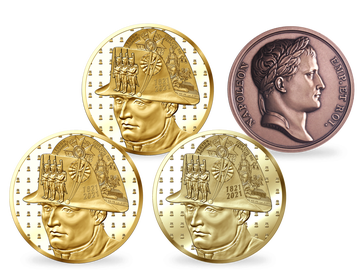 Frankreich 2021: Premium Goldmünzen-Set 