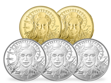 Frankreich 2018 Gold- und Silber-Gedenkmünzen 