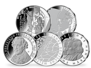 Die offiziellen 10 Euro Münzen im Jahressatz 2012!