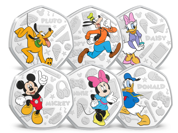Mickey Mouse & Friends – die berühmten Comic-Figuren im exklusiven 6er Set! 