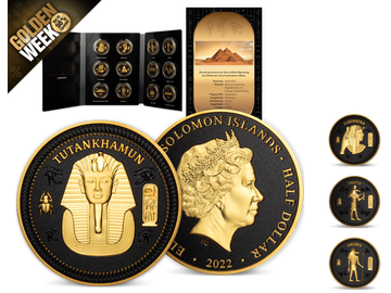 „Tutankhamun“ – Ihr Start in die offizielle Münzedition „Altes Ägypten“