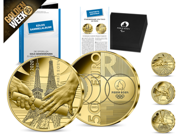 Die 1. Goldmünze Frankreichs zu Paris 2024 – Auftakt Ihrer Kollektion!