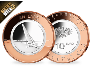 10-Euro-Münze 2020, Prägezeichen D – Stempelglanz