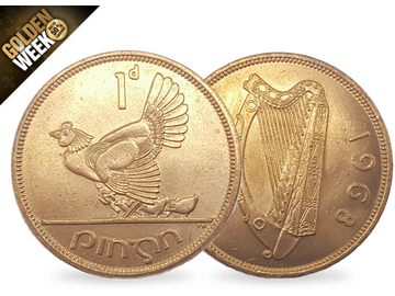 Irland Penny 1968 