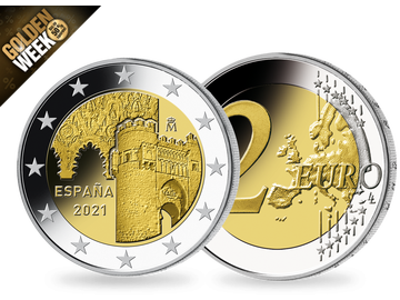 Spanien 2021: 2 Euro-Gedenkmünze 