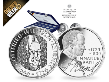 Die offiziellen deutschen 5-DM-Gedenkmünzen von 1966-1986
