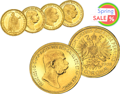Die historischen Goldkronen von Kaiser Franz Joseph I.