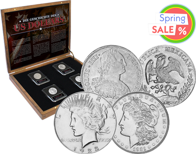 4er-Silbermünzen-Set 