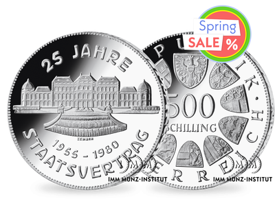 500-Schilling-Gedenkmünze 1980