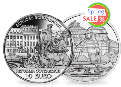 10-Euro-Silbermünze 2003 ''Schloss Schönbrunn''