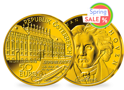 50-Euro-Goldmünze 2005 ''Beethoven''
