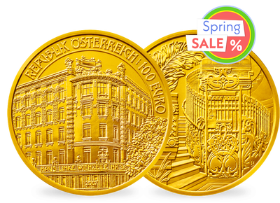 100-Euro-Goldmünze 2007  ''Linke Wienzeile Nr. 38''