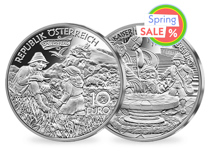 10-Euro-Silbermünze 2010 ''Karl der Große''