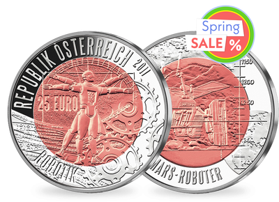 25 Euro Silber-Niob-Münze 2011 