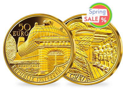 50-Euro-Goldmünze 2011 ''200 Jahre Joanneum in Graz''