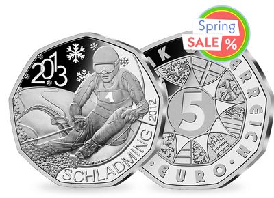 5-Euro-Silbermünze 2012 ''Schladming 2013'' (hgh)