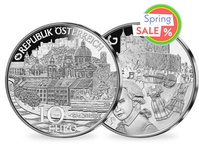 10-Euro-Silbermünze 2014 ''Salzburg''
