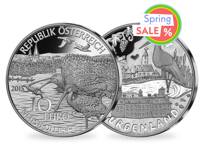 10-Euro-Silbermünze 2015 ''Burgenland''