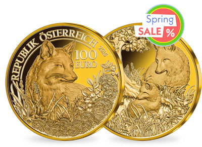 100-Euro-Goldmünze 2016 ''Der Fuchs''