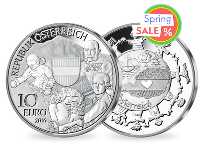 10-Euro-Silbermünze 2016 ''Österreich'' (PP)