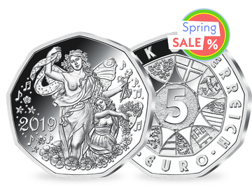 Österreich 5-Euro-Silbermünze ''Lebensfreude'' 2019