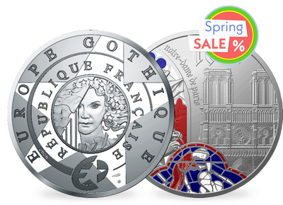 Frankreichs 10-Euro-Silbermünze 