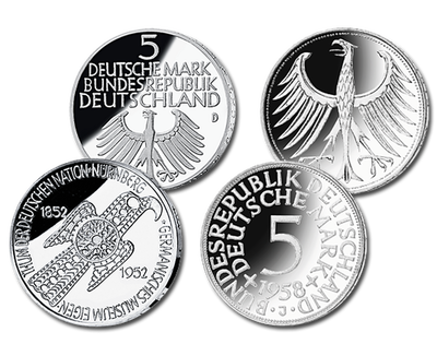 Die seltensten Silbermünzen der Bundesrepublik Deutschland!