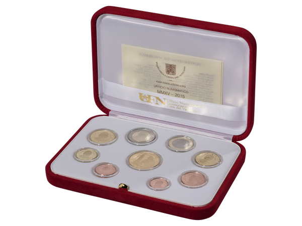 Der Vatikan Kursmünzensatz 2015