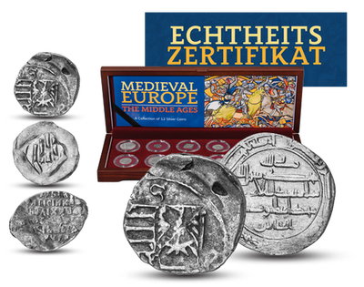 Die 12 wichtigsten Silbermünzen des Mittelalters