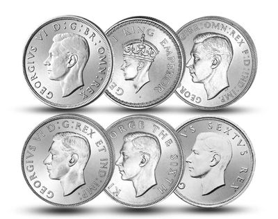Die sechs schönsten Commonwealth-Münzen von König Georg VI.!