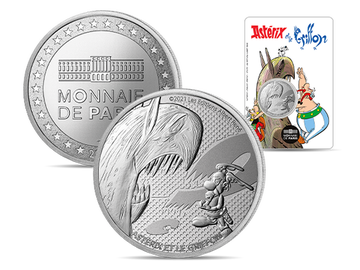 Offizielle Ausgabe der Monnaie de Paris: Asterix und der Greif