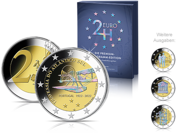 Die Premium-Hologramm-Edition der 2 Euro-Gedenkausgaben