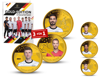 Die Gold-Edition „Die Mannschaft“ – Start: „Müller“, 