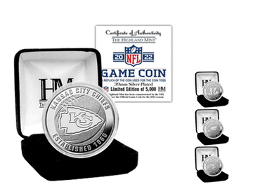 Kollektion der offiziellen NFL Game Coins - Start mit dem Champion Kansas City Chiefs!