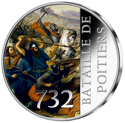 732 - Bataille de Poitiers (Charles Mart