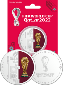 Medaille argentée Coupe du Monde de la FIFA Qatar 2022™ 
