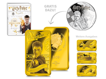 Harry Potter-Gold-Kollektion - Start: „Harry Potter“ + Gratiszugabe