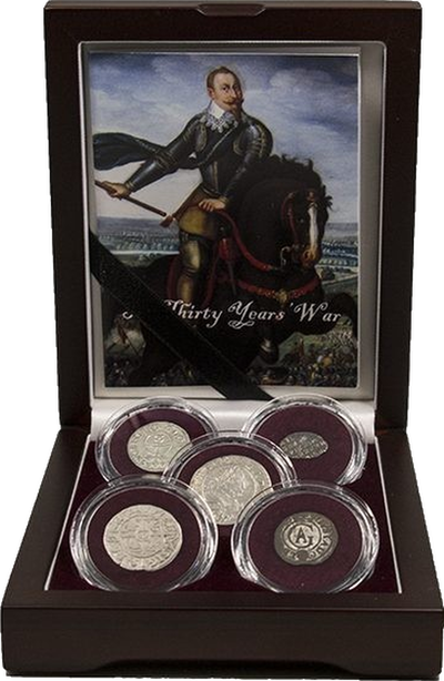 5er-Set "Original-Münzen des Dreißigjährigen Krieges"