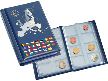 Taschen-Münzalbum für Euro Kursmünzensätze