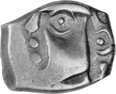 Legendäres Silber der Kelten − Drachme, 1. Jh.v.Chr.