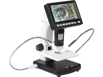 LCD-Digitalmikroskop DM5 mit bis zu 200-facher Vergrößerung