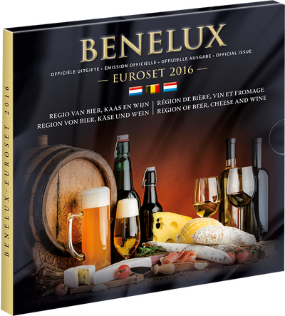 BeNeLux-Satz 2016 'Region von Bier, Wein und Käse'