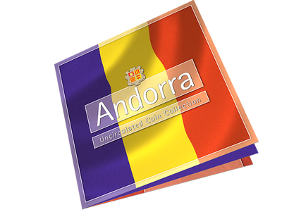 Münzset Andorra: Hochwertiger Folder aus dem Fürstentum