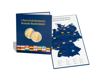 Münzalbum PRESSO für 2-Euro-Münzen 