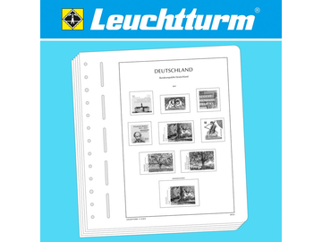 LEUCHTTURM Vordruckblätter Bundesrepublik Deutschland 1980-1984