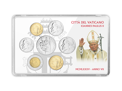 Vatikan: Johannes Paul II. Komplettsatz Anno VII