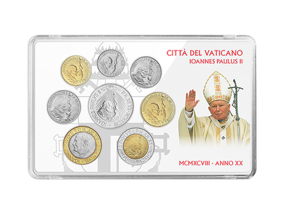 Vatikan: Johannes Paul II. Komplettsatz Anno XX